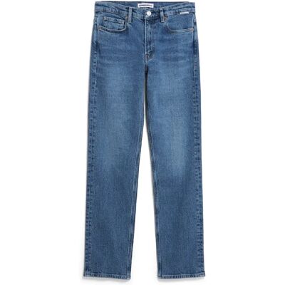 Rechte jeans voor dames ARMEDANGELS Carenaa Bleu 29x32 Rechte jeans voor dames ARMEDANGELS Carenaa Bleu 29x32
