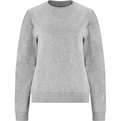 Dames sweatshirt met ronde hals Athlecia Moroo Gris 40 Dames sweatshirt met ronde hals Athlecia Moroo Gris 40