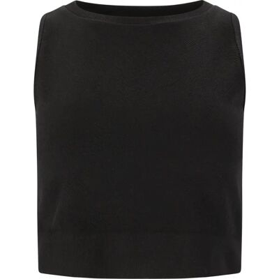 Cropped tanktop voor dames Athlecia Horigami Noir L/XL Cropped tanktop voor dames Athlecia Horigami Noir L/XL