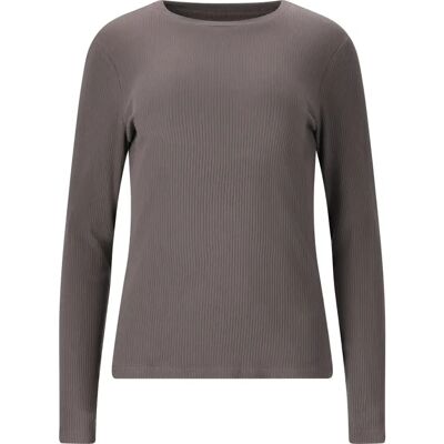 Dames-T-shirt met lange mouwen Athlecia Lankae Gris 38 Dames-T-shirt met lange mouwen Athlecia Lankae Gris 38