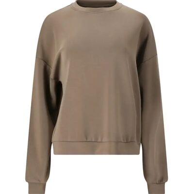 Dames sweatshirt Athlecia Jillnana Marron 40 Dames sweatshirt Athlecia Jillnana Marron 40