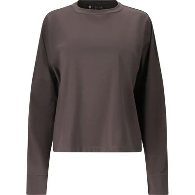 Dames sweatshirt Athlecia Guyana Marron 34 Dames sweatshirt Athlecia Guyana Marron 34