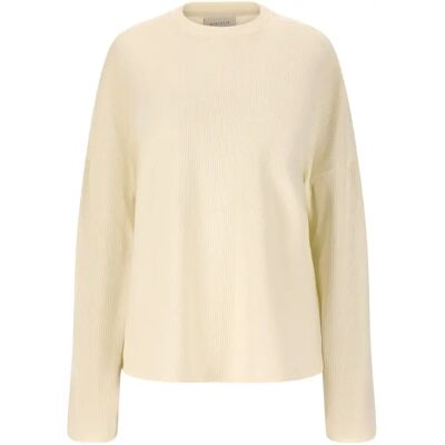 Dames sweatshirt Athlecia Cardall Waffle Beige 36 Dames sweatshirt Athlecia Cardall Waffle Beige 36