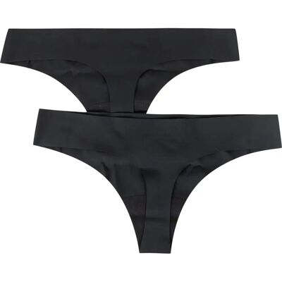 Dames string Athlecia Alax (x2) Noir 2XS/XS Dames string Athlecia Alax (x2) Noir 2XS/XS