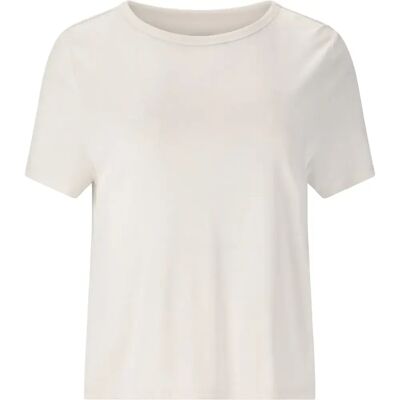 ATHLECIA Sisith Wit Casual T-Shirt - Effen Kleur Sporttop ATHLECIA Sisith Wit Casual T-Shirt - Effen Kleur Sporttop