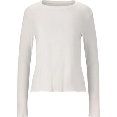 Dames-T-shirt met lange mouwen Athlecia Mandes Blanc 46 Dames-T-shirt met lange mouwen Athlecia Mandes Blanc 46