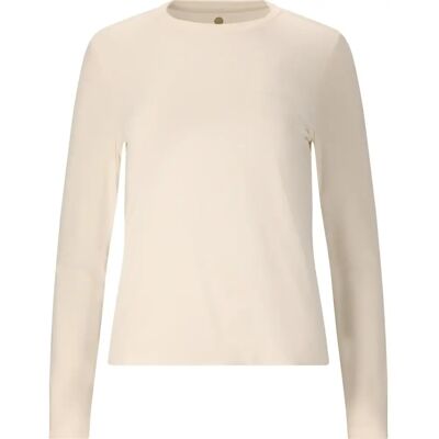 Dames-T-shirt met lange mouwen Athlecia Miwa Beige 40 Dames-T-shirt met lange mouwen Athlecia Miwa Beige 40