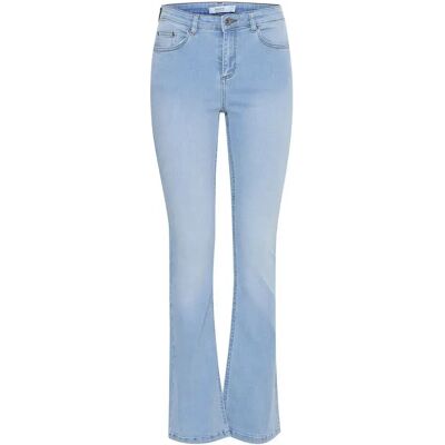 Vrouwelijke Flared Jeans b.young BYLuni Bleu 29x32 Vrouwelijke Flared Jeans b.young BYLuni Bleu 29x32