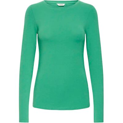 Dames-T-shirt met lange mouwen b.young Pamila Vert L Dames-T-shirt met lange mouwen b.young Pamila Vert L