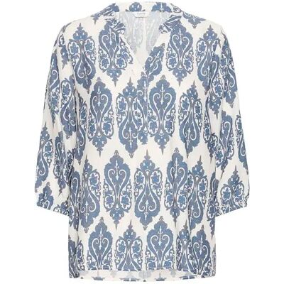 Vrouwenblouse b.young Himeko 2 Blanc 38 Vrouwenblouse b.young Himeko 2 Blanc 38