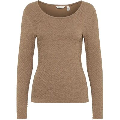 Dames-T-shirt met lange mouwen b.young Poli Marron M Dames-T-shirt met lange mouwen b.young Poli Marron M