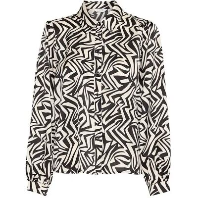 Vrouwenblouse b.young Gemotrine Noir 38 Vrouwenblouse b.young Gemotrine Noir 38
