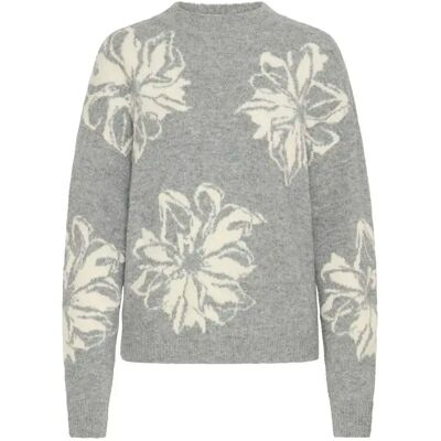 Vrouwentrui b.young BYOmea Jumper 2 Gris S Vrouwentrui b.young BYOmea Jumper 2 Gris S
