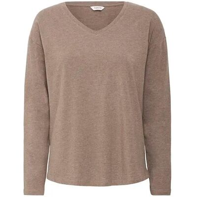 Dames-T-shirt b.young Pamila Beige 2XL Dames-T-shirt b.young Pamila Beige 2XL