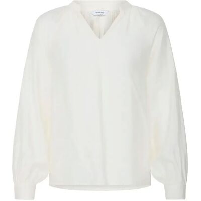 Vrouwenblouse b.young Irmine Blanc 38 Vrouwenblouse b.young Irmine Blanc 38