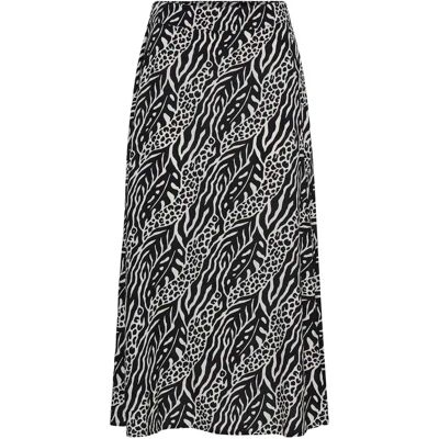Vrouwenrok b.young B BYMmjoella Midi Noir 38 Vrouwenrok b.young B BYMmjoella Midi Noir 38