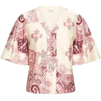 Vrouwenblouse b.young Jannike Blanc 42 Vrouwenblouse b.young Jannike Blanc 42