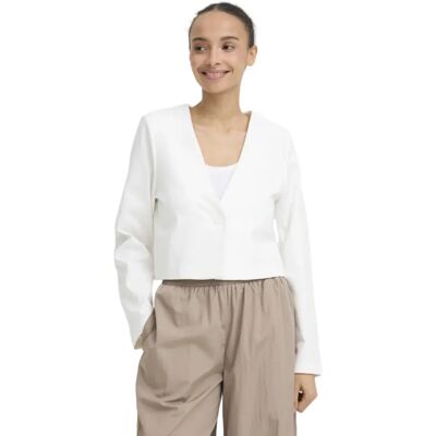 V-halsjack voor vrouw b.young BYRizetta Blanc 38 V-halsjack voor vrouw b.young BYRizetta Blanc 38