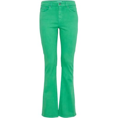 Uitlopende jeans voor dames b.young Luni Vert 25x32 Uitlopende jeans voor dames b.young Luni Vert 25x32