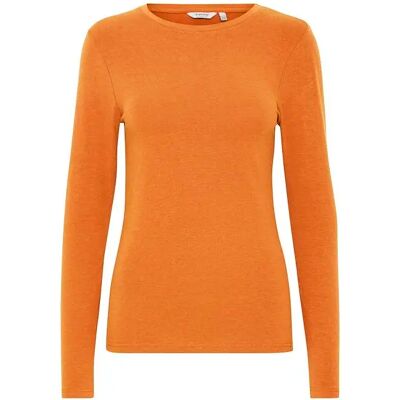 Dames-T-shirt met lange mouwen b.young Pamila Orange S Dames-T-shirt met lange mouwen b.young Pamila Orange S
