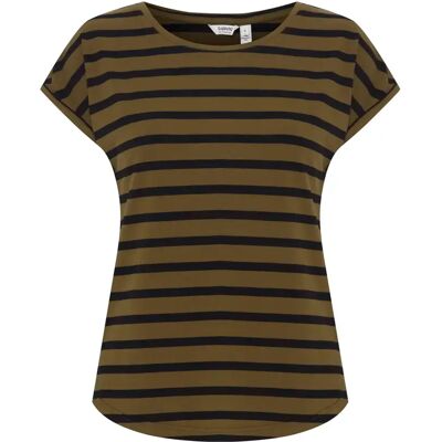 Dames-T-shirt met ronde hals b.young Pamila Marron S Dames-T-shirt met ronde hals b.young Pamila Marron S