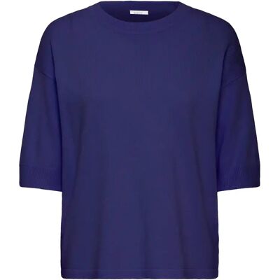 Gebreid dames-T-shirt b.young MMorla Bleu 2XL Gebreid dames-T-shirt b.young MMorla Bleu 2XL