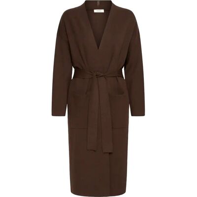 Lange jas voor dames b.young Miran Marron M Lange jas voor dames b.young Miran Marron M