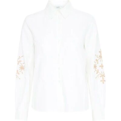 Vrouwenblouse b.young Hetila 3 Blanc 38 Vrouwenblouse b.young Hetila 3 Blanc 38