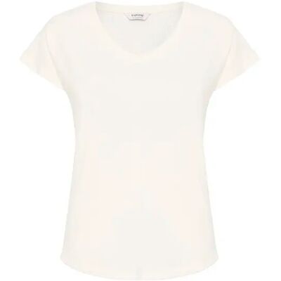 Dames-T-shirt b.young Pamila Blanc 2XL Dames-T-shirt b.young Pamila Blanc 2XL