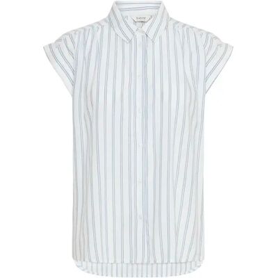 Vrouwenblouse b.young Frigg Blanc 38 Vrouwenblouse b.young Frigg Blanc 38