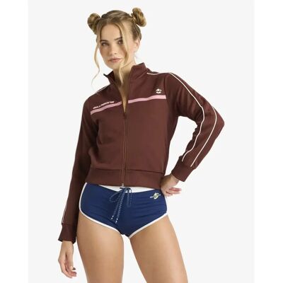 Damessweatshirt met rits Billabong Supalove Marron XS Damessweatshirt met rits Billabong Supalove Marron XS