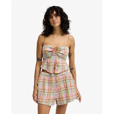 Damestanktop Billabong Sweet Check Rose S Damestanktop Billabong Sweet Check Rose S