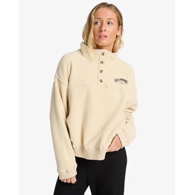 Damesfleece Billabong All Mine Blanc 2XL Damesfleece Billabong All Mine Blanc 2XL