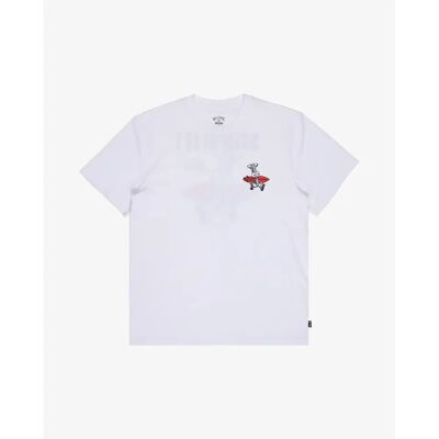 T-shirt Billabong Screw It Blanc S T-shirt Billabong Screw It Blanc S