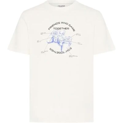 T-shirt Blend Klement Blanc L T-shirt Blend Klement Blanc L