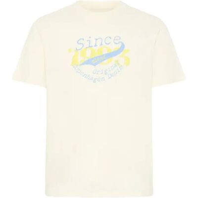 T-shirt met logo Blend Kalmar Blanc XL T-shirt met logo Blend Kalmar Blanc XL