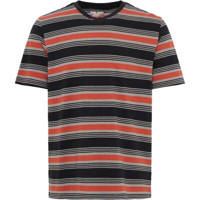 Gestreept T-shirt Blend BHKALEI Noir XL Gestreept T-shirt Blend BHKALEI Noir XL