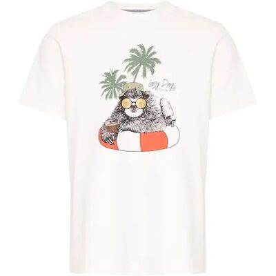 T-shirt Blend Jerron Blanc XL T-shirt Blend Jerron Blanc XL