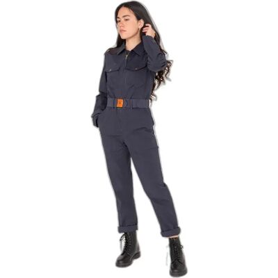 Bombers Original Dames jumpsuit Bombers All Over Bleu L Bombers Original Dames jumpsuit Bombers All Over Bleu L