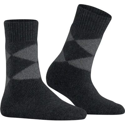 Vrouwensokken met nopjes Burlington Cosy Argyle Noir 36/41 Vrouwensokken met nopjes Burlington Cosy Argyle Noir 36/41
