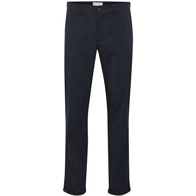 Pinstripe pak broek Casual Friday Pandrup - 0040 Bleu 32x34 Pinstripe pak broek Casual Friday Pandrup - 0040 Bleu 32x34