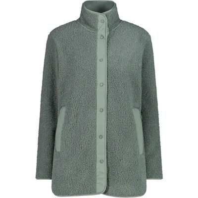 Dame lange fleece CMP Vert 2XS Dame lange fleece CMP Vert 2XS