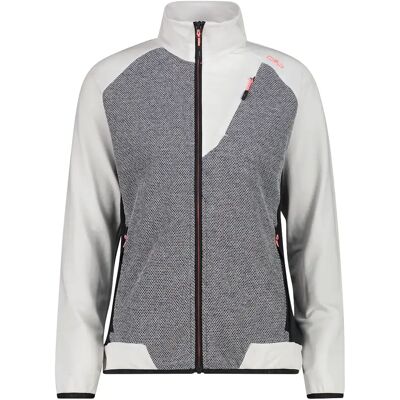 Hybride technische fleece met rits vrouw CMP Blanc 2XS Hybride technische fleece met rits vrouw CMP Blanc 2XS