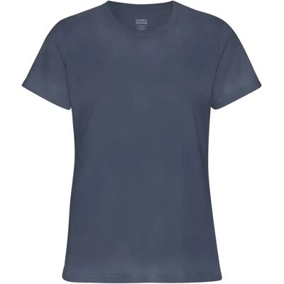 Dames-T-shirt Colorful Standard Light Organic Neptune Blue Bleu XS Dames-T-shirt Colorful Standard Light Organic Neptune Blue Bleu XS
