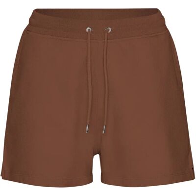 Damesshort Colorful Standard Organic Cinnamon Brown Marron L Damesshort Colorful Standard Organic Cinnamon Brown Marron L