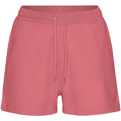 Damesshort Colorful Standard Organic Raspberry Pink Rose L Damesshort Colorful Standard Organic Raspberry Pink Rose L