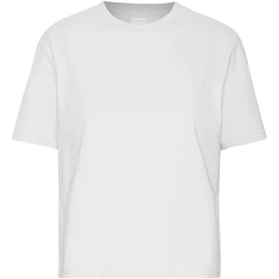 Dames-T-shirt Colorful Standard Organic Boxy optical white Blanc XS Dames-T-shirt Colorful Standard Organic Boxy optical white Blanc XS