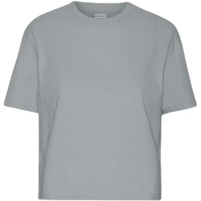 Dames-T-shirt Colorful Standard Organic Boxy Bleu M Dames-T-shirt Colorful Standard Organic Boxy Bleu M