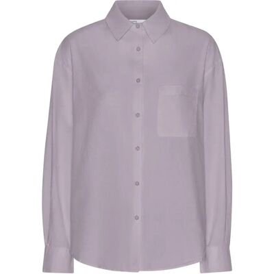 Damesoverhemd Colorful Standard Organic Purple Haze Violet XS Damesoverhemd Colorful Standard Organic Purple Haze Violet XS