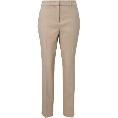 Pantalon kostuum met piquéstructuur voor dames COMMA Beige 44 Pantalon kostuum met piquéstructuur voor dames COMMA Beige 44